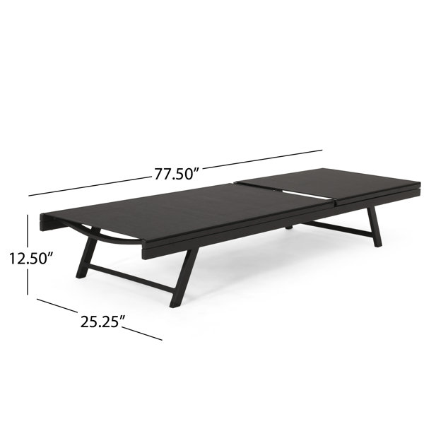 Zipcode Design™ Reclining Sun Lounger Set & Reviews Wayfair